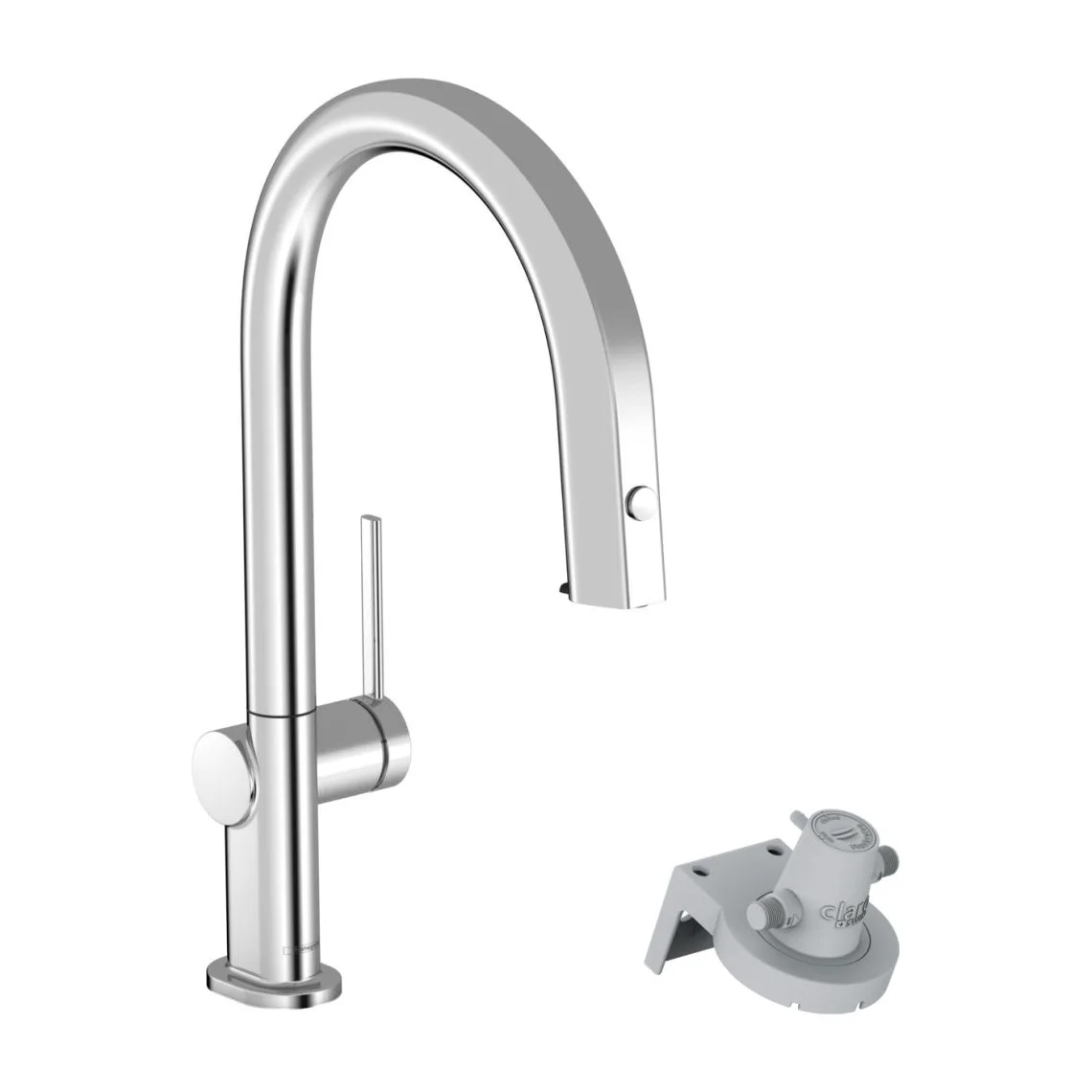 Змішувач для кухні Hansgrohe Aqittura M91 FilterSystem 210 1jet pull-out, Chrome (76803000)