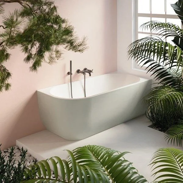 Ванна акрилова Treesse Cora 170x75x60 правий кут, білий глянсовий (V057BL-DX)