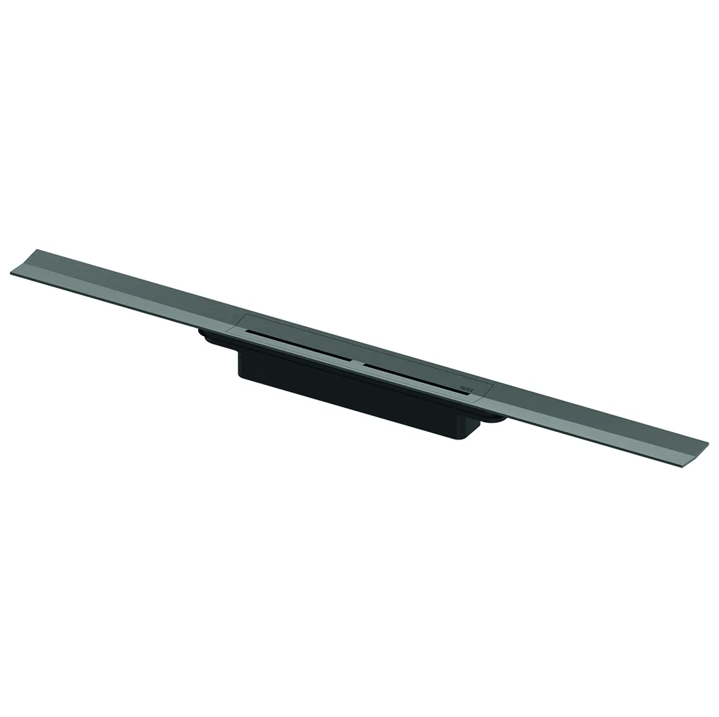 Профіль дренажний TECE Drainprofile, 1200 мм, нерж. сталь, Brushed Black Chrome (671201)