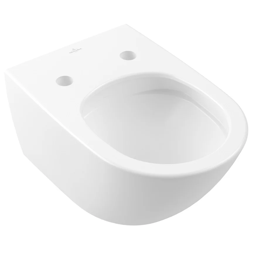 Унітаз підвісний Villeroy&Boch Antao, 37х56 см, Ceramic Plus, Stone White (4674T0RW)