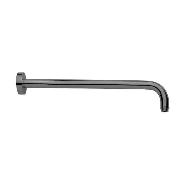 Тримач верхнього душу Paffoni Light, 400 мм, Brushed Black Chrome (ZSOF034NKNSP)