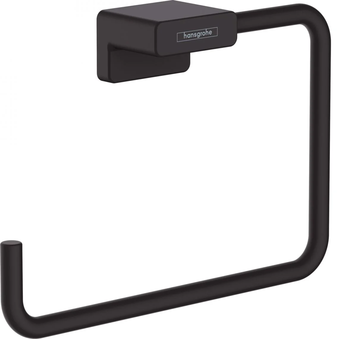 Полотенцедержатель - кільце Hansgrohe AddStoris, Matt Black (41754670)