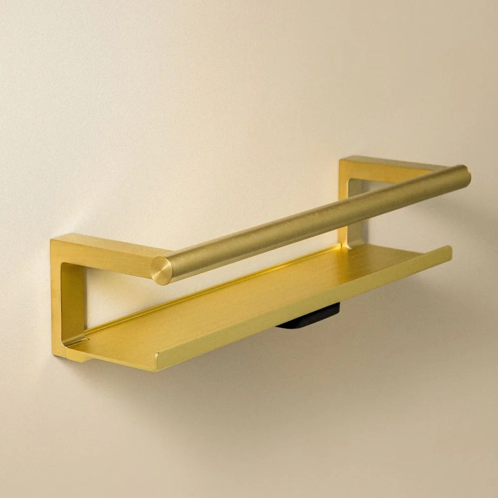 Полиця для душу Cosmic Architect S+, BRUSHED GOLD PVD (WJC235A0048040)