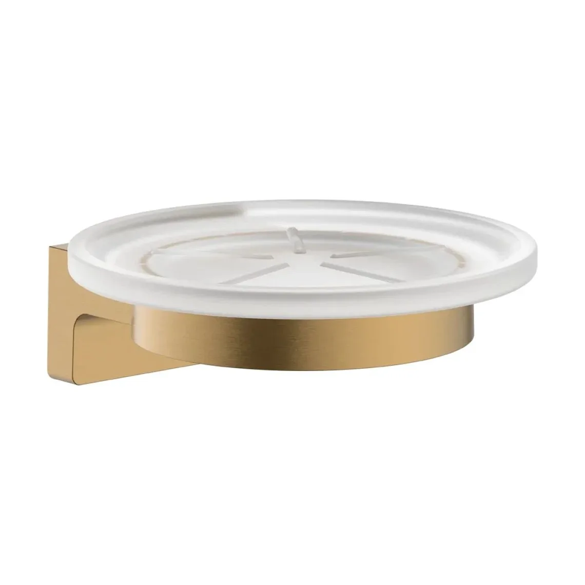 Мильниця Hansgrohe AddStoris S, підвісна, Brushed Bronze/скло (41766140)