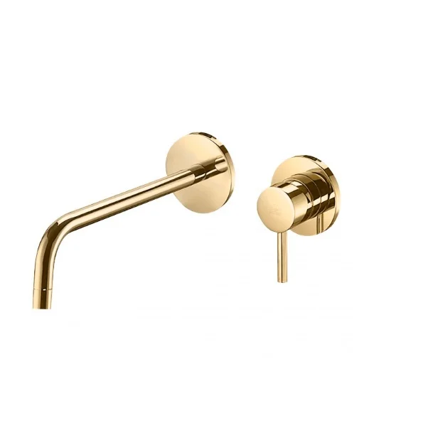 Змішувач для умивальника Paffoni Light, Honey Gold, медове золото (LIG006HG70)
