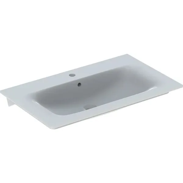 Умивальник накладний Geberit Selnova Square 80х48, білий (500.995.00.1)