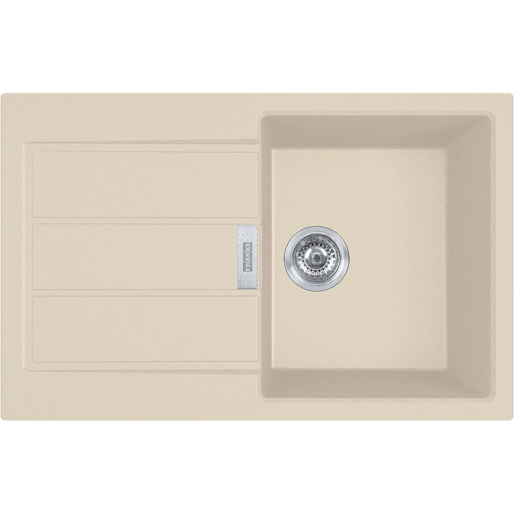 Кухонна мийка Franke S2D 611-78, оборотна, накладна, 78x50, тектонайт бежевий (143.0671.744)