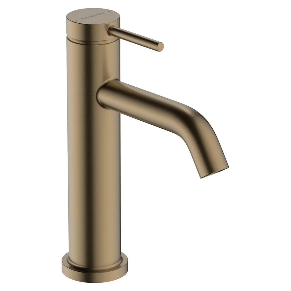 Змішувач для раковини Hansgrohe Tecturis S EcoSmart+ без зливного гарнітуру, бронза (73311140)