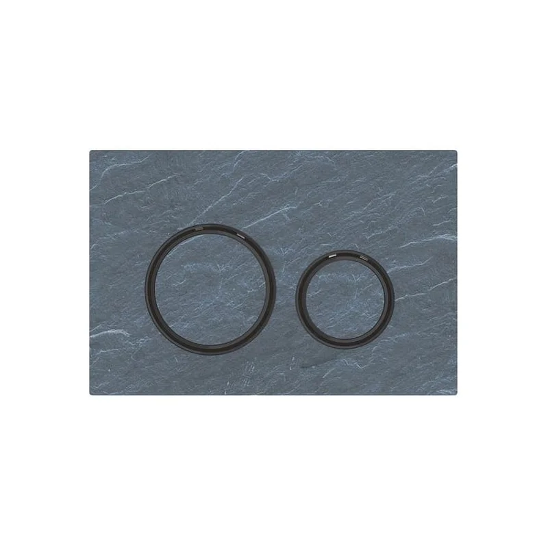Кнопка змиву Geberit Sigma21, сланець Mustang/чорний хром (115.651.JM.1)