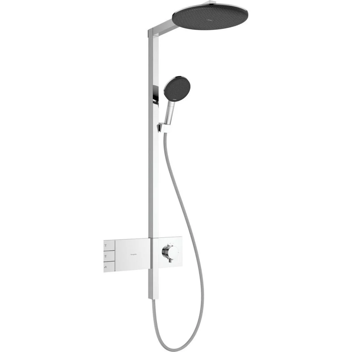Душова система Hansgrohe Raindance Alive S 300 2jet EcoSmart із ShowerSelect Comfort, Chrome (24596000)