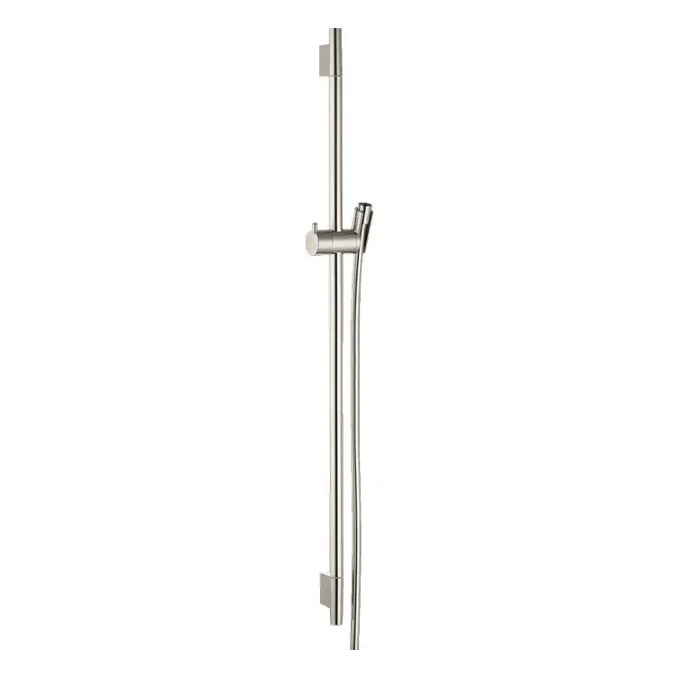 Душова штанга Hansgrohe Unica S Pura 90 см зі шлангом 160 см, Brushed Nickel (28631820)
