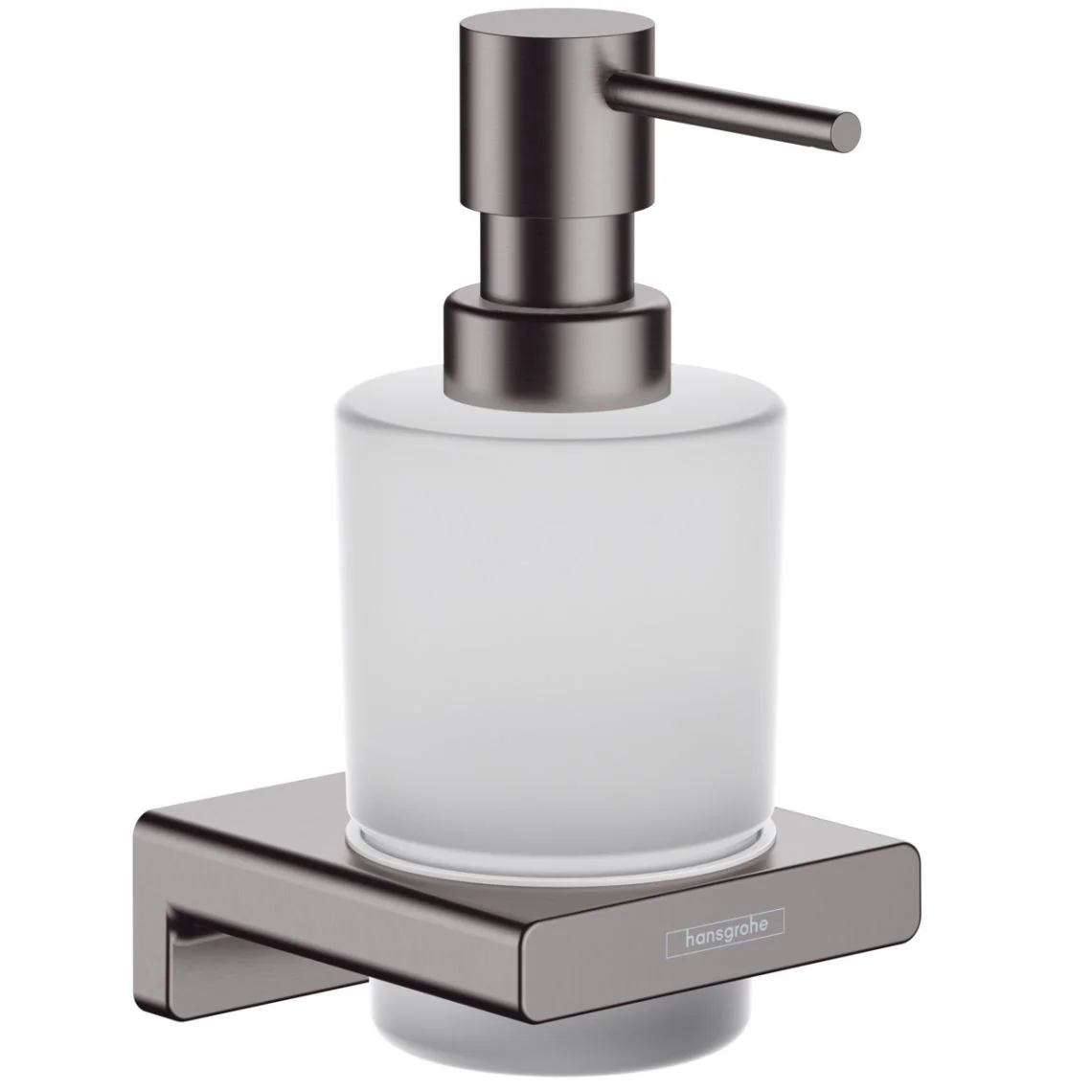 Дозатор рідкого мила, підвісний Hansgrohe AddStoris, Brushed Black (41745340)