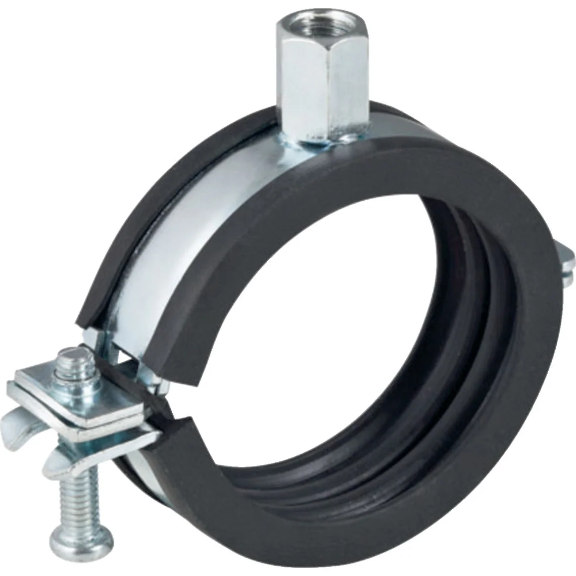 Хомут Geberit ізольований, сполучна муфта M8/M10: 1.0215, di=108–114 мм (601.861.26.1)