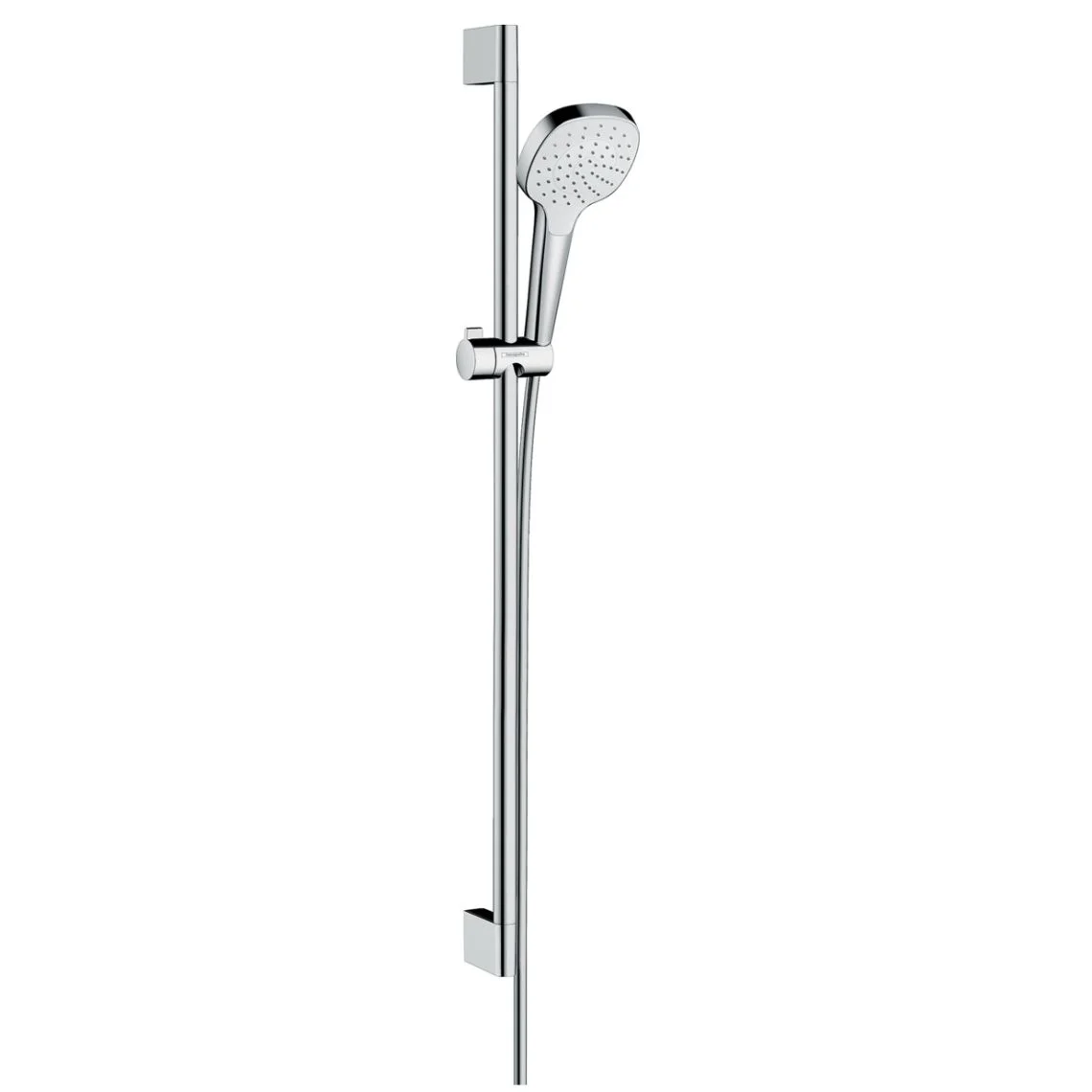 Душовий набір Hansgrohe Croma Select E 1jet 90 см EcoSmart, хромований/білий (26595400)