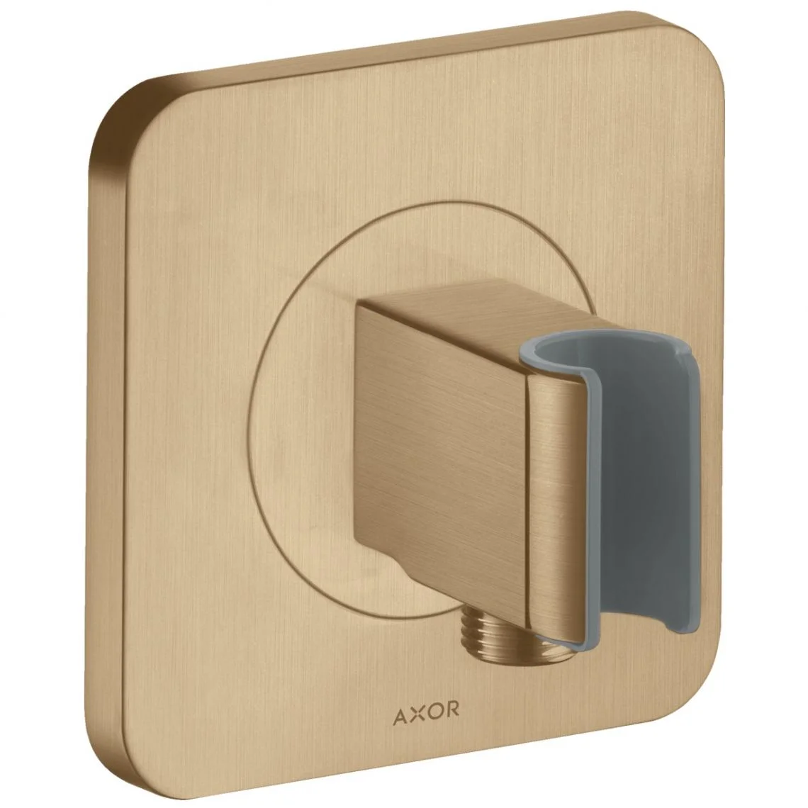 Тримач душу AXOR з кутовим приєднанням, Brushed Bronze (36724140)