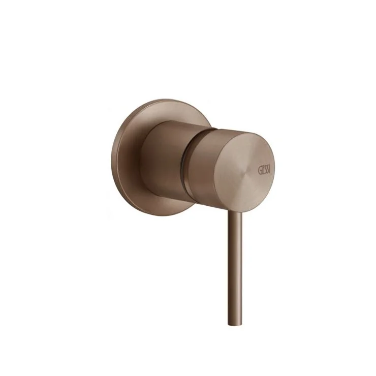 Змішувач одноважільний Gessi вбудований, зовнішня частина, Copper Brushed PVD (54019708)