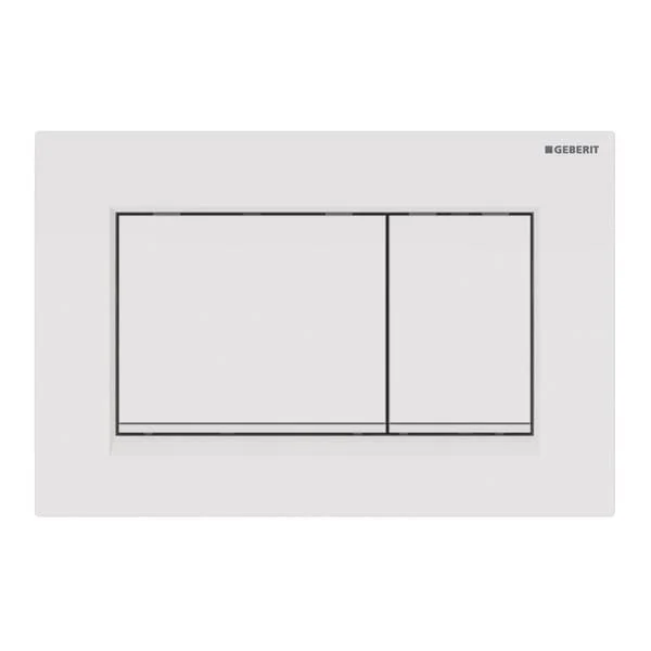 Кнопка змиву Geberit Sigma30, білий/матовий білий (115.883.11.1)
