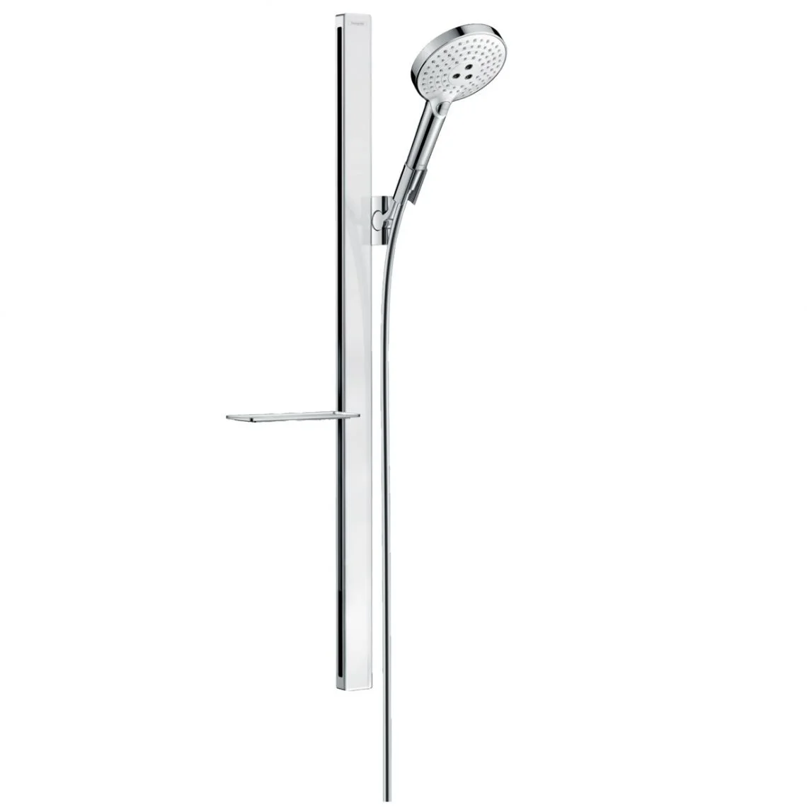 Душовий набір Hansgrohe Raindance Select 120/90 см 3Jet EcoSmart 9л/хв, White/Chrome (27649400)