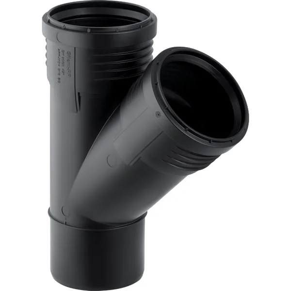 Трійник Geberit Silent-PP 45 ° d 110/50 (390.532.14.1)