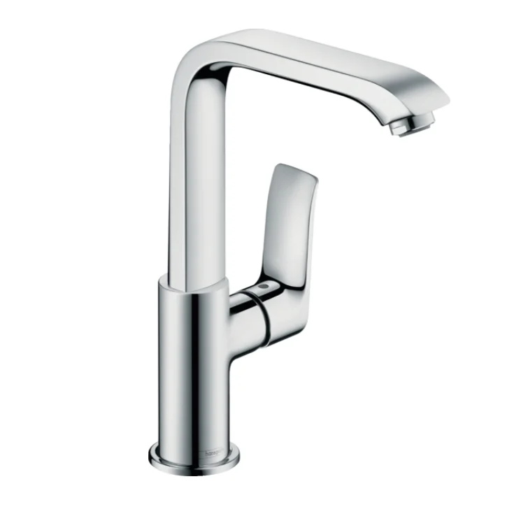 Змішувач для умивальника Hansgrohe Metris 230 з донним клапаном, хром (31087000)