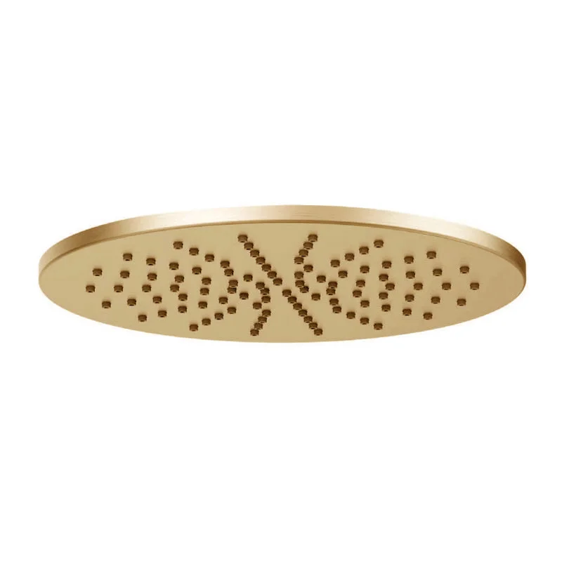 Верхній душ Paffoni Light Master круглий, Brushed Honey Gold (ZSOF074HGSP)