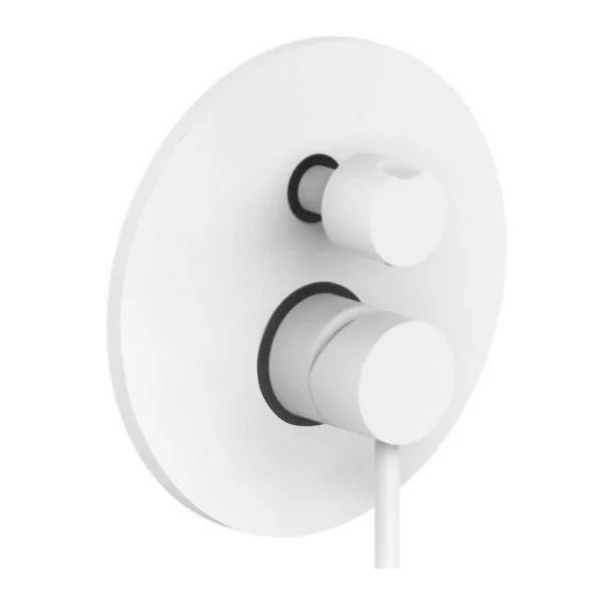 Змішувач для душу Paffoni Light на 3 позиції, Bianco Opaco (LIG019BO)