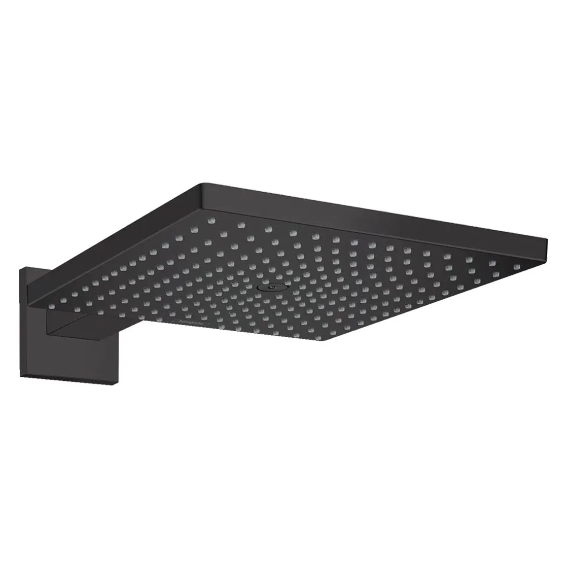 Верхній душ Hansgrohe Raindance Select E 300 1jet Air з тримачем 390 мм, EcoSmart 9 л/хв, Matt Black (26239670)
