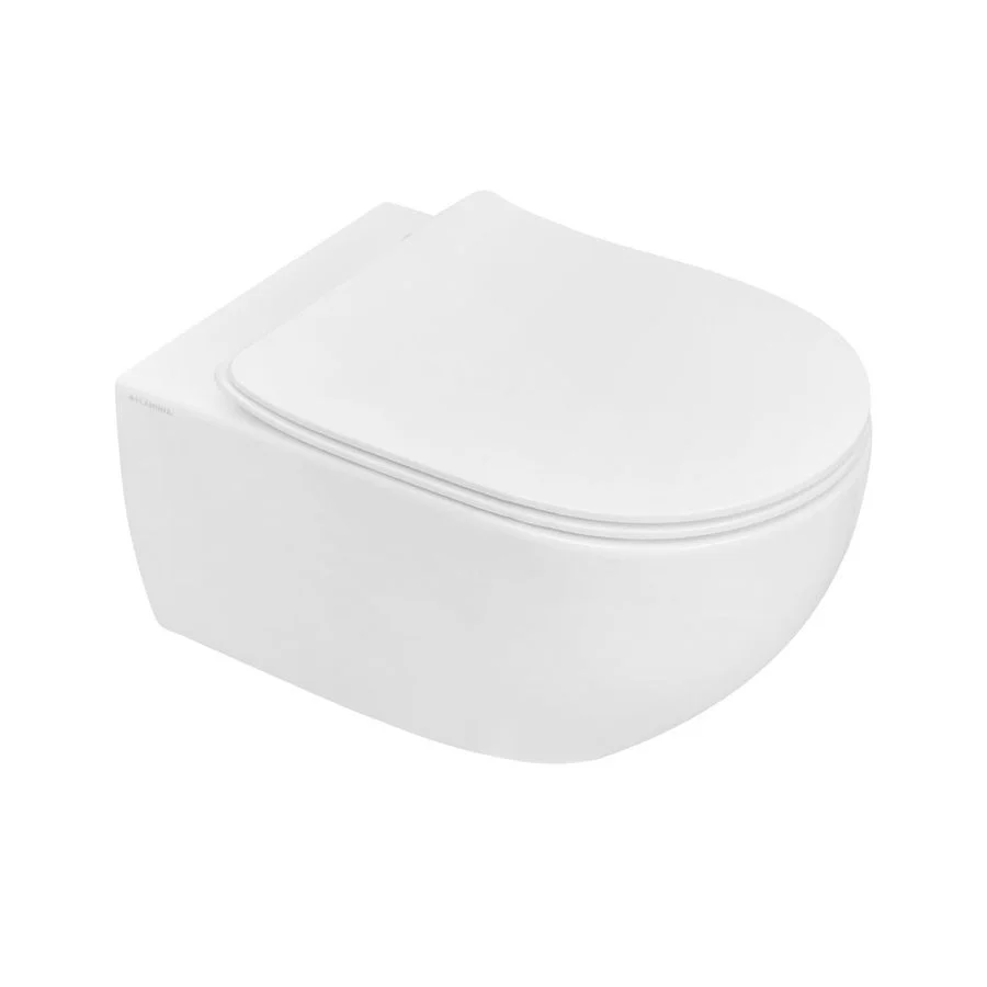 Унітаз підвісний Flaminia APP 54x36xh27 cм із системою Gosilent, Latte Milky white matt (AP118S)