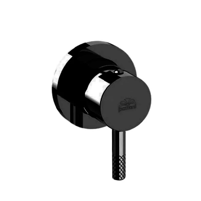 Змішувач для душу Paffoni Jolly прихованого монтажу, 1 вихід, пластина D=70 мм, Matt black (JL010NO70)