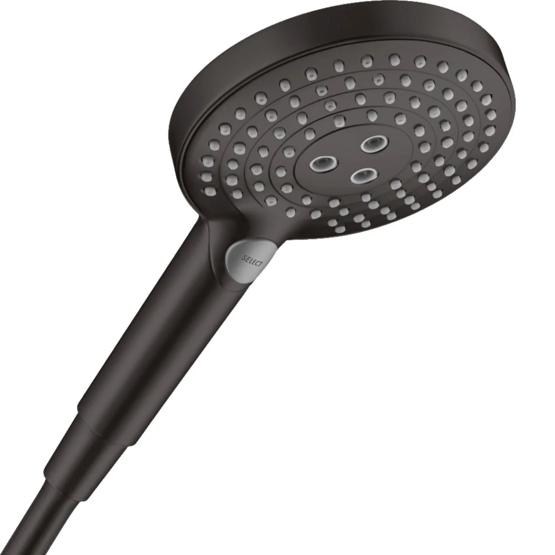 Ручний душ Hansgrohe Raindance Select S 120 3jet EcoSmart 9L, Matt Black (26531670)