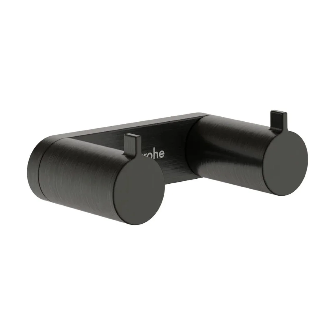 Гачок подвійний Hansgrohe AddStoris S 3.5х1.7x6.7 см, Brushed Black Chrome (41785340)