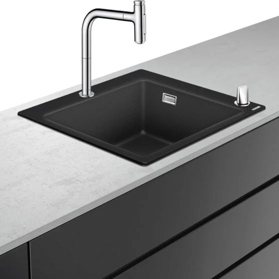 Кухонна мийка Hansgrohe COMBI C51-F450-06 Сombi 560x510 Select із змішувачем, Chrome (43217000)