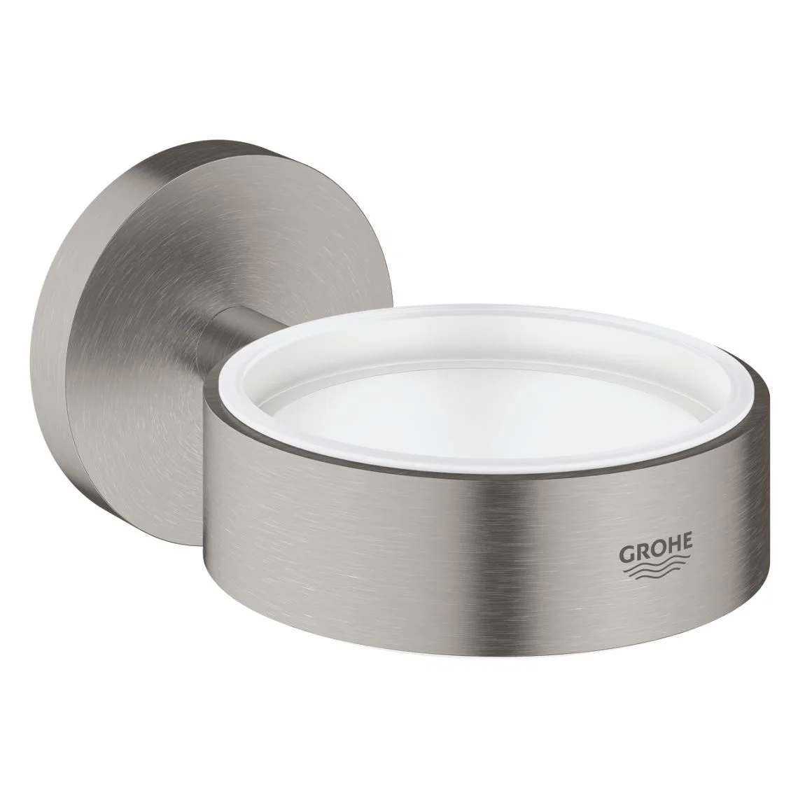 Тримач для склянки або мильниці Grohe Essentials, суперсталь (40369DC1)