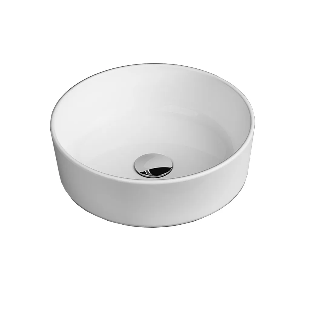 Умивальник на стільницю Quarter Bath Round Line 42, білий (70RO23042.00.2.3.01)