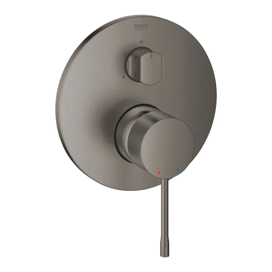 Змішувач одноважільний Grohe Essence з триходовим перемикачем, brushed hard graphite (24169AL1)