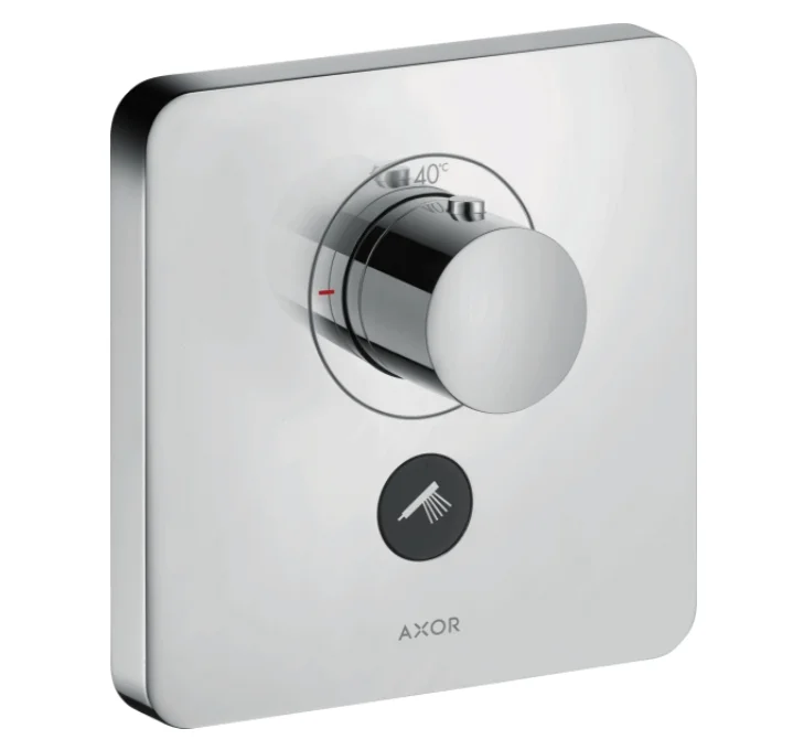 Термостат для душу AXOR Shower Select Highflow на 1 режим і додатковий вихід, хром (36706000)
