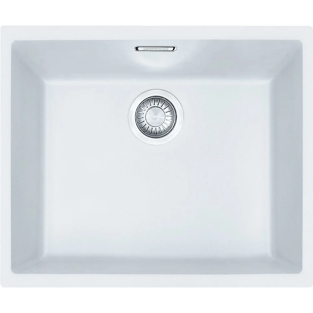 Кухонна мийка Franke Sirius SID 110-50, під стільницю, 52,5x44, тектонайт білий (125.0395.608)