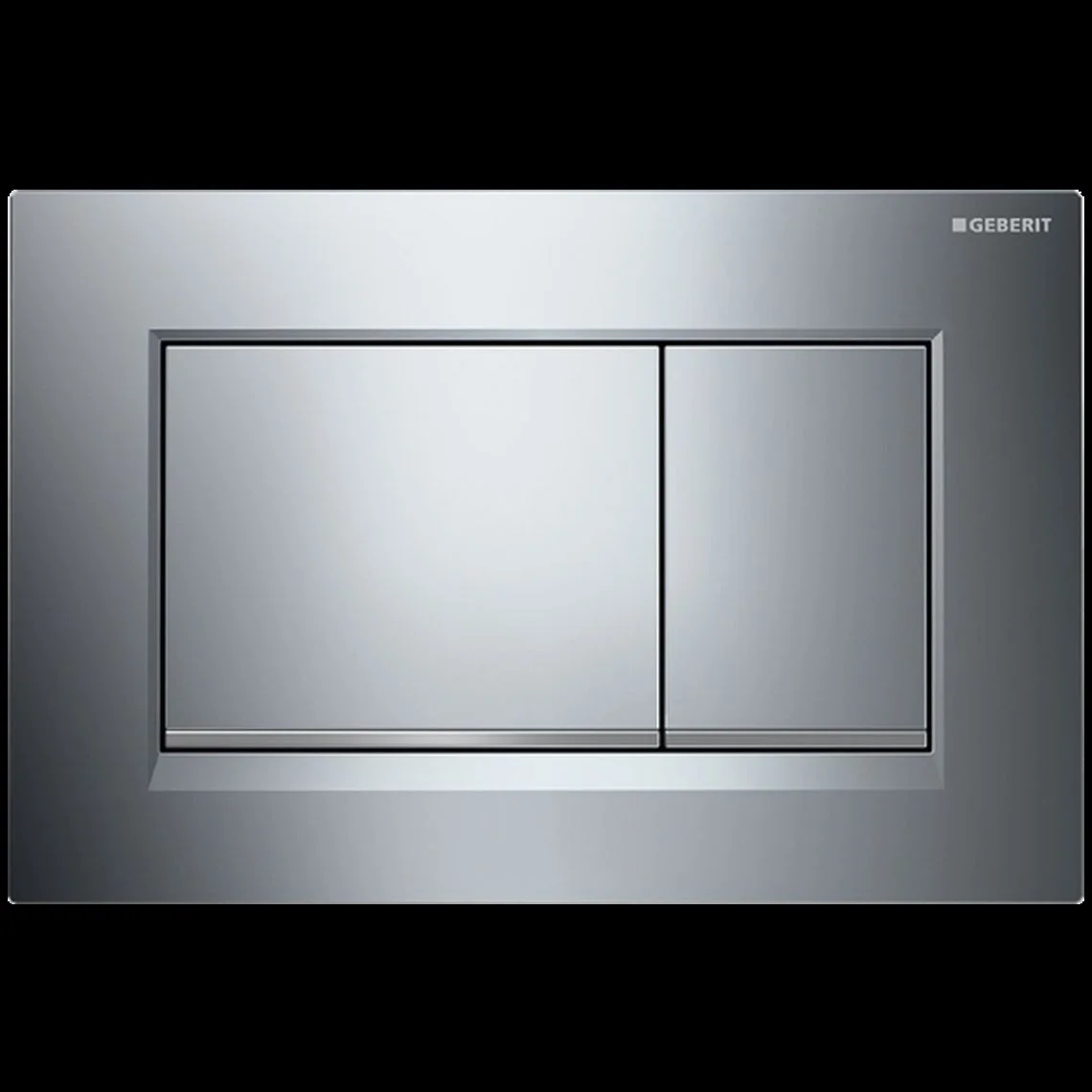 Кнопка змиву Geberit Sigma30, хром глянець/матовий хром (115.883.KH.1)