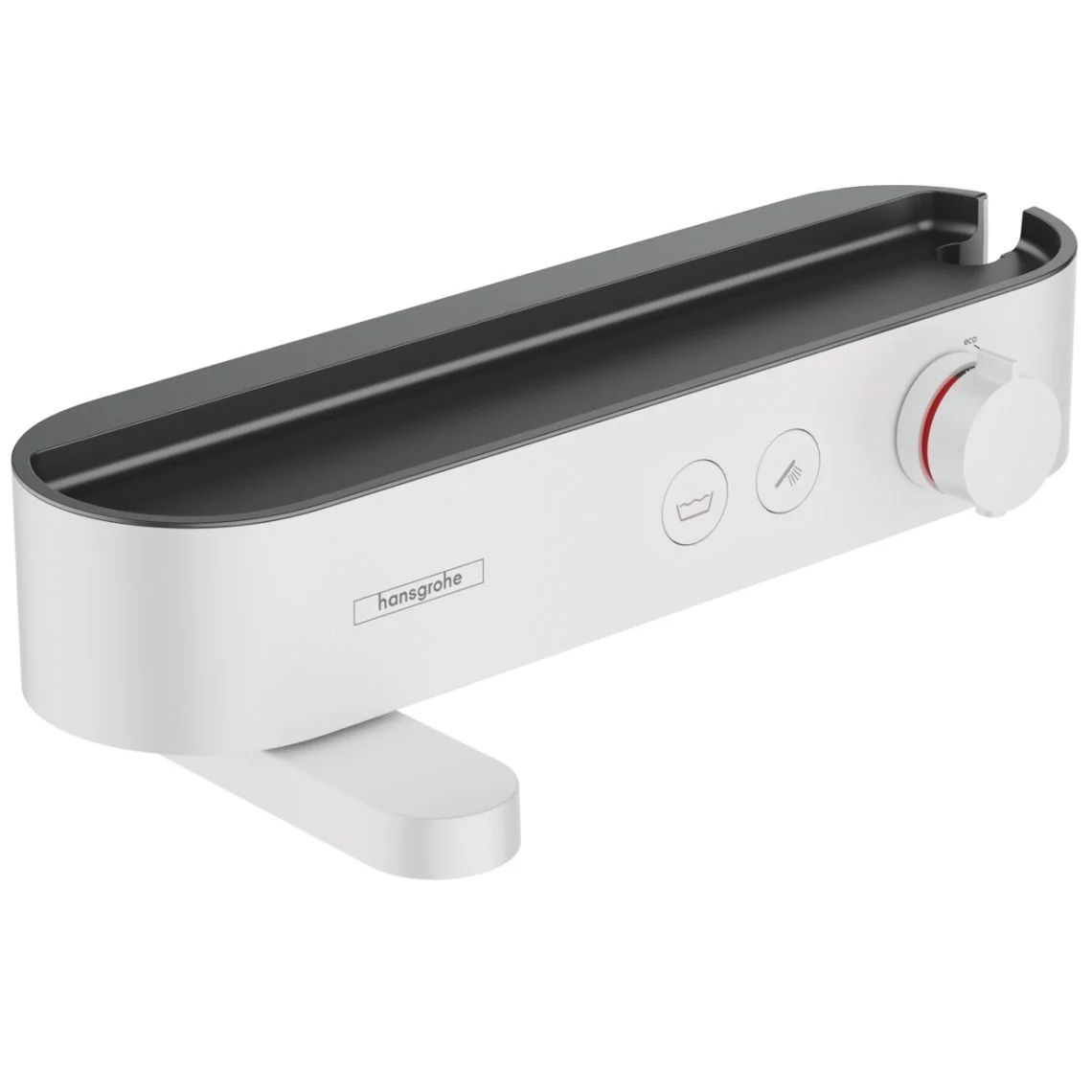 Термостат для ванни Hansgrohe ShowerTablet Select 412 мм, Matt White (24340700)