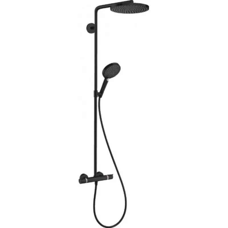 Душовий набір, Hansgrohe Raindance Select S 3jet, чорний (27633670)