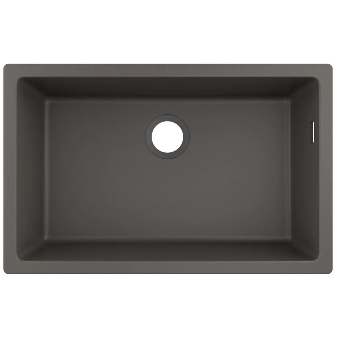 Кухонна мийка Hansgrohe S510-U660 під стільницю 710х450, Stonegrey (43432290)