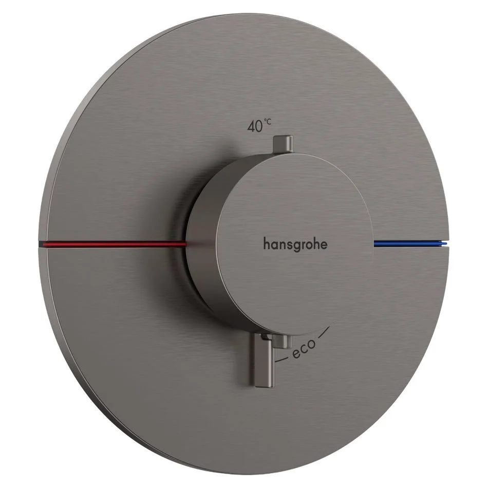 Термостат прихованого монтажу Hansgrohe ShowerSelect Comfort S HighFlow, Brushed Black Chrome (15559340)