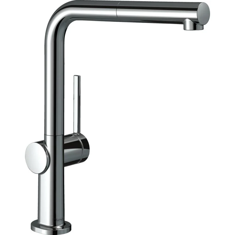 Кухонний змішувач Hansgrohe Talis 270 1jet з витяжним виливом Sbox, хром (72809000)