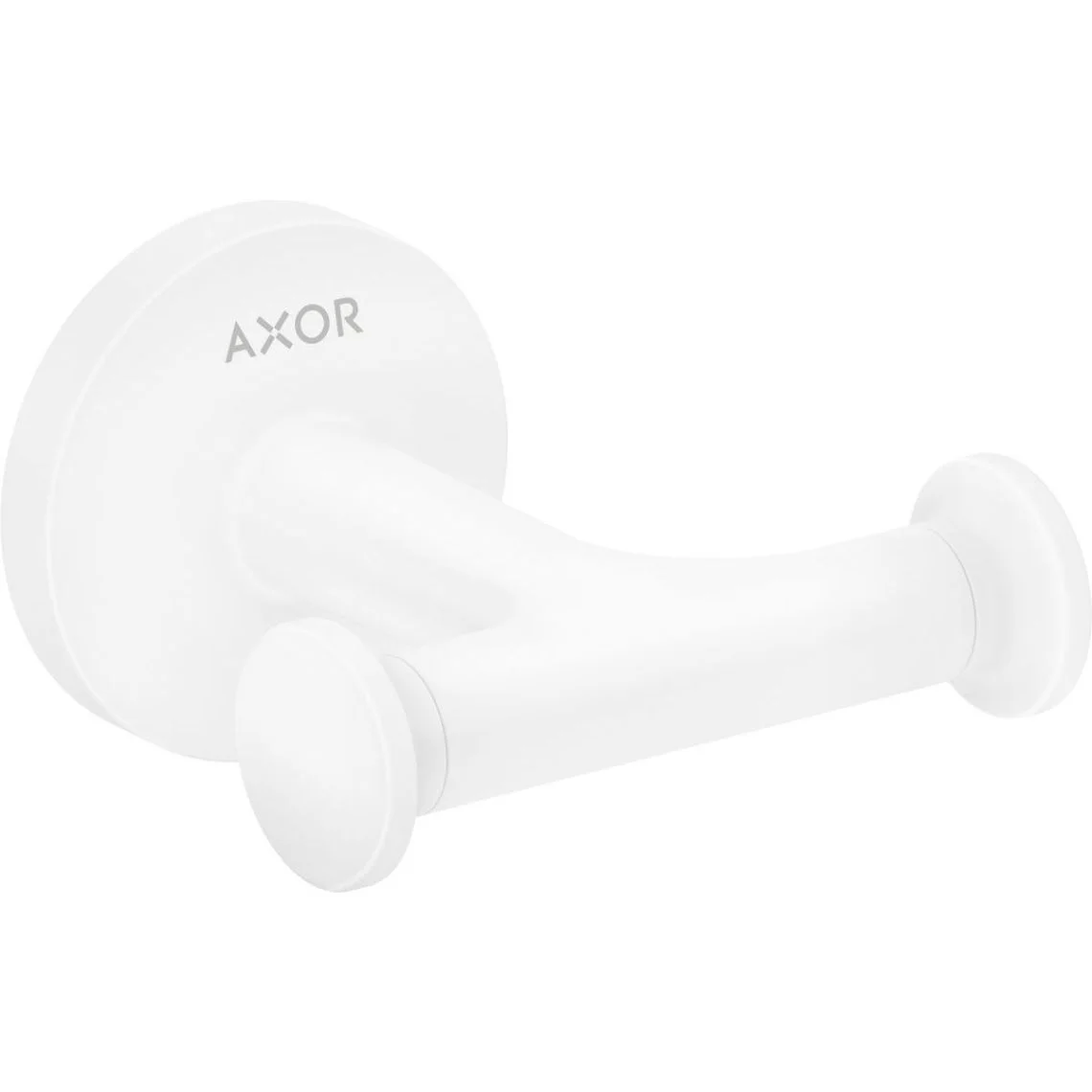 Гачок подвійний Axor Universal Circular, 8.3х2.3x8.2 см, Matt White (42812700)