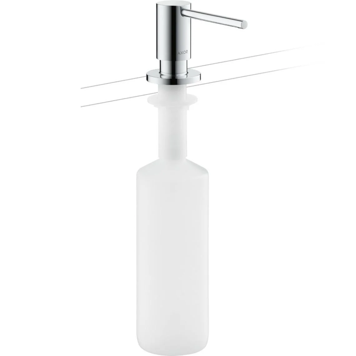 Кухонний дозатор Axor UNO для миючого засобу 500 ml врізний, Chrome (42818000)