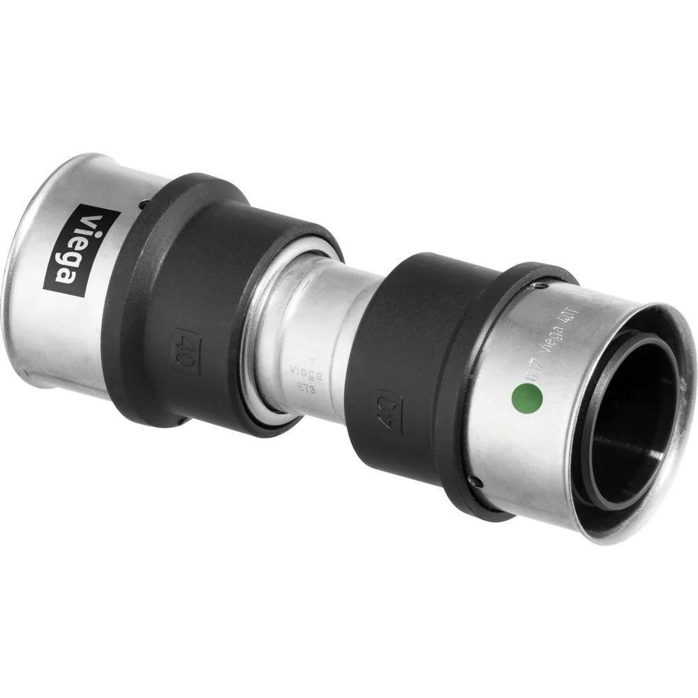 Муфта Viega Smartpress із SC-контуром d=20 мм, нержавіюча сталь (729769)