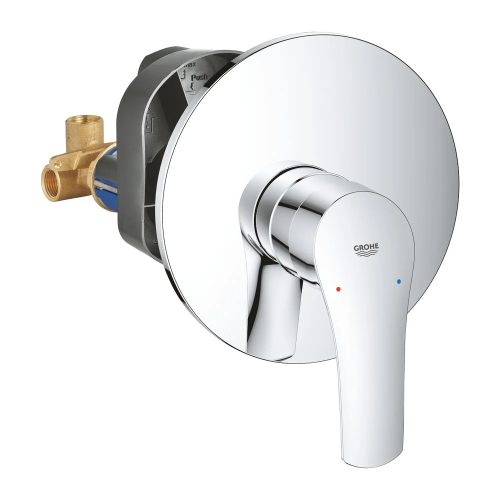 Змішувач для душа Grohe Eurosmart New з комплектом прихованого монтажу, хром (33556003)