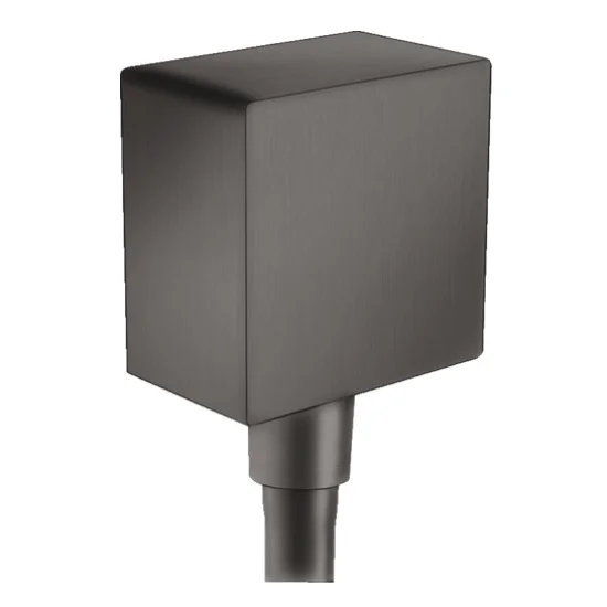 Шланговое під`єднання Hansgrohe Fixfit E зі зворотним клапаном, Matt Black (26457670)