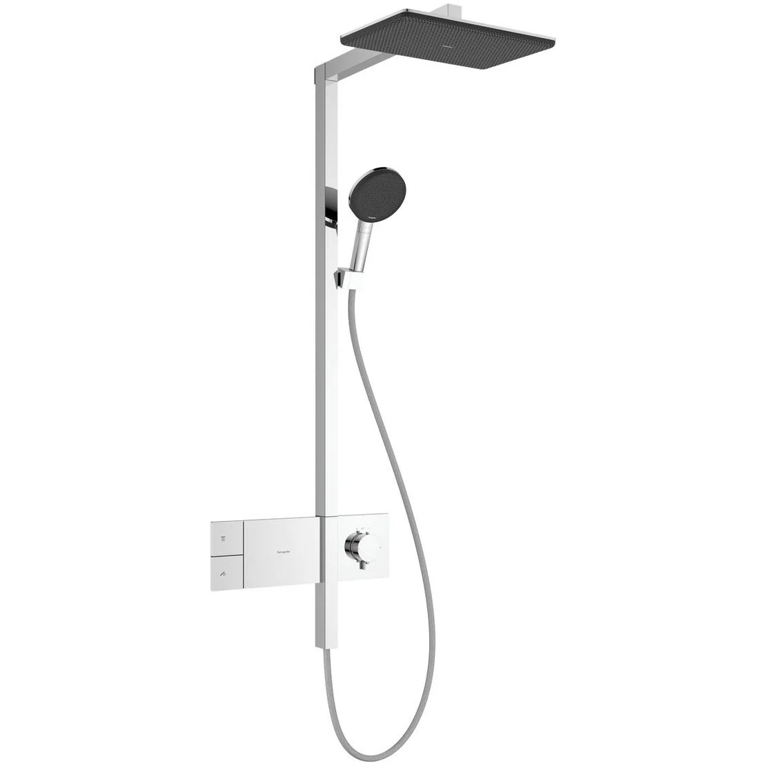 Душова система Hansgrohe Raindance Alive Q 340/210 1jet EcoSmart ShowerSelect Comfort, Chrome (24581000)