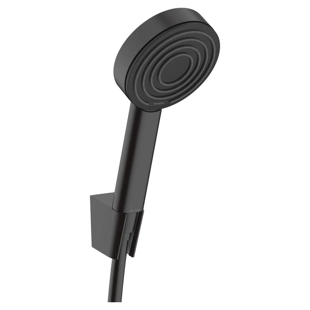 Душовий набір Hansgrohe Pulsify 105 1jet Porter 1.25 м, чорний матовий (24301670)